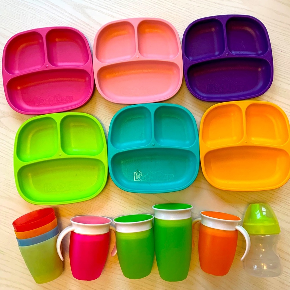 Kids plates and cups